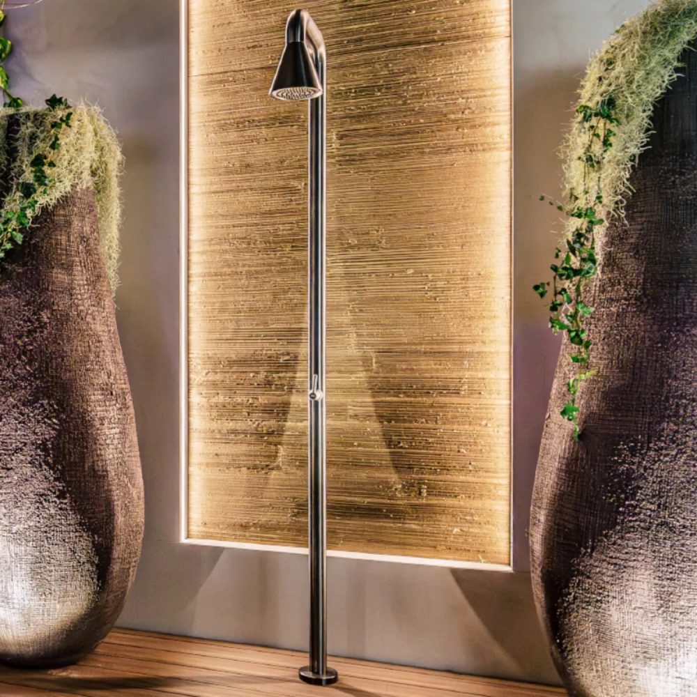 JEE-O Cone Shower 01 Freestanding Indoor & Outdoor Shower – Stainless Steel