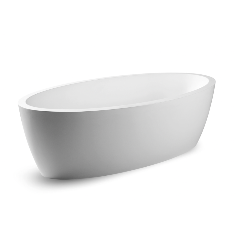 JEE-O Maya Freestanding Bath – Matte White DADOquartz 171 × 89 cm