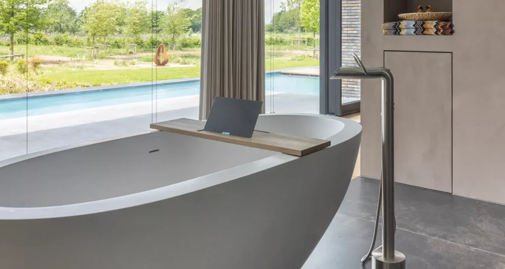 JEE-O Moloko Freestanding Bath – Matte White DADOquartz 177 × 78 cm