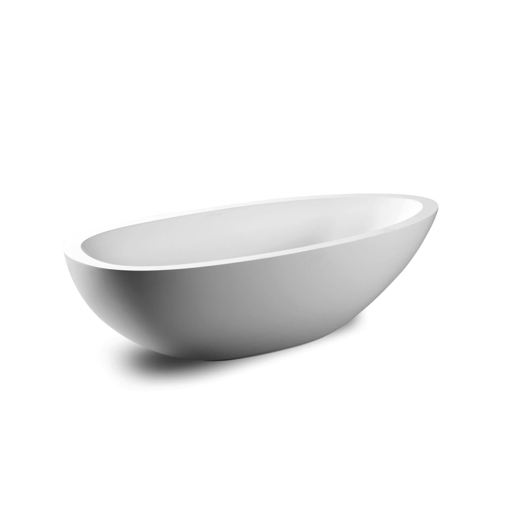 JEE-O Elaine Freestanding Bath – Matte White DADOquartz 194 × 93 cm