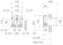 Dornbracht Concealed Single-Lever Mixer Built-In Part 3502097090