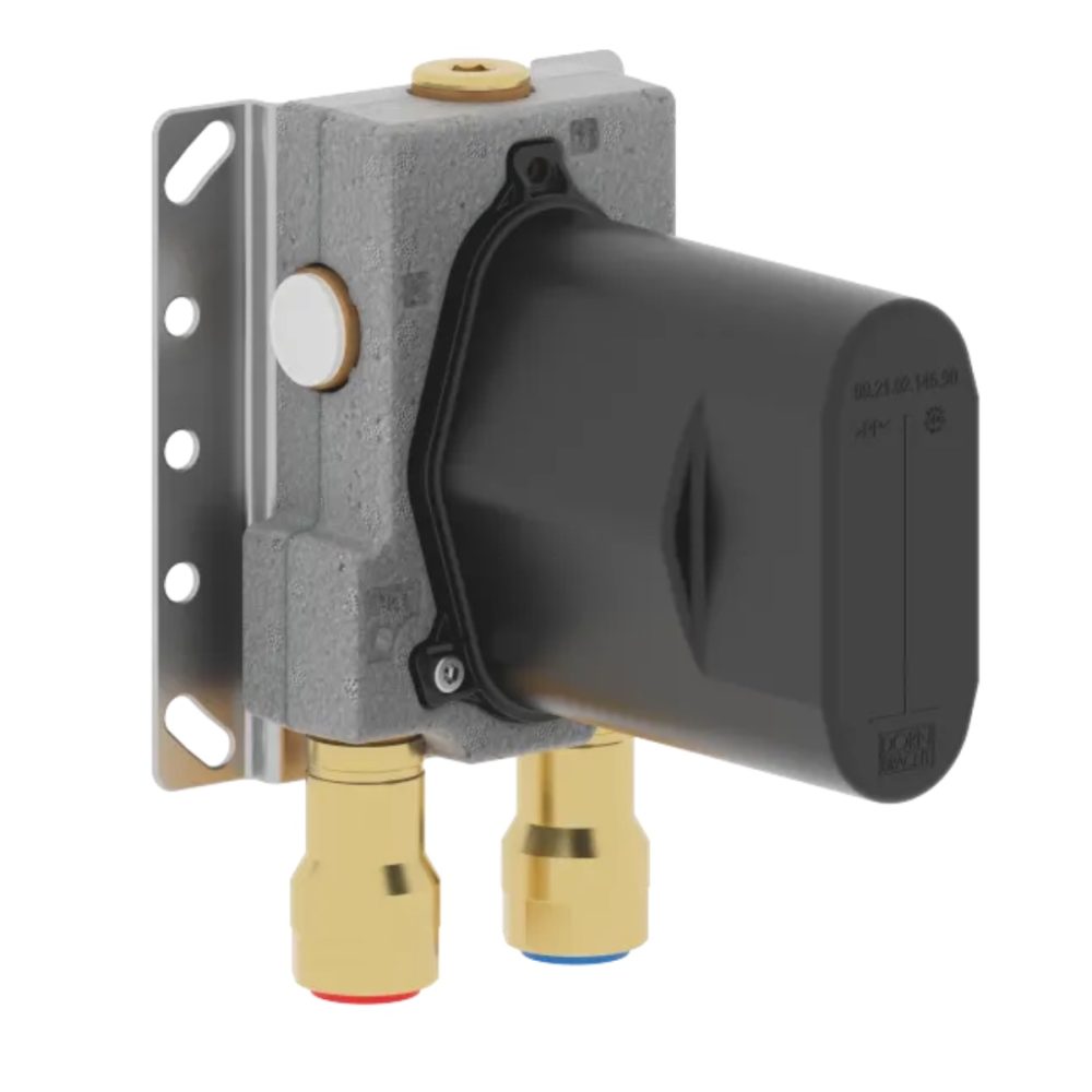 Dornbracht Concealed Thermostat with Built-In Isolators – Chrome