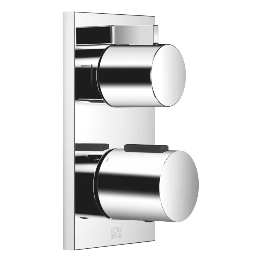Dornbracht Concealed Thermostat with Two-Function Volume Control – Chrome