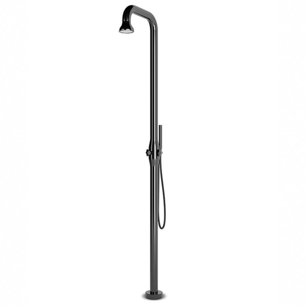 JEE-O Bloom Shower 02 Freestanding Indoor & Outdoor Shower Column with Hand Shower – Gun Metal