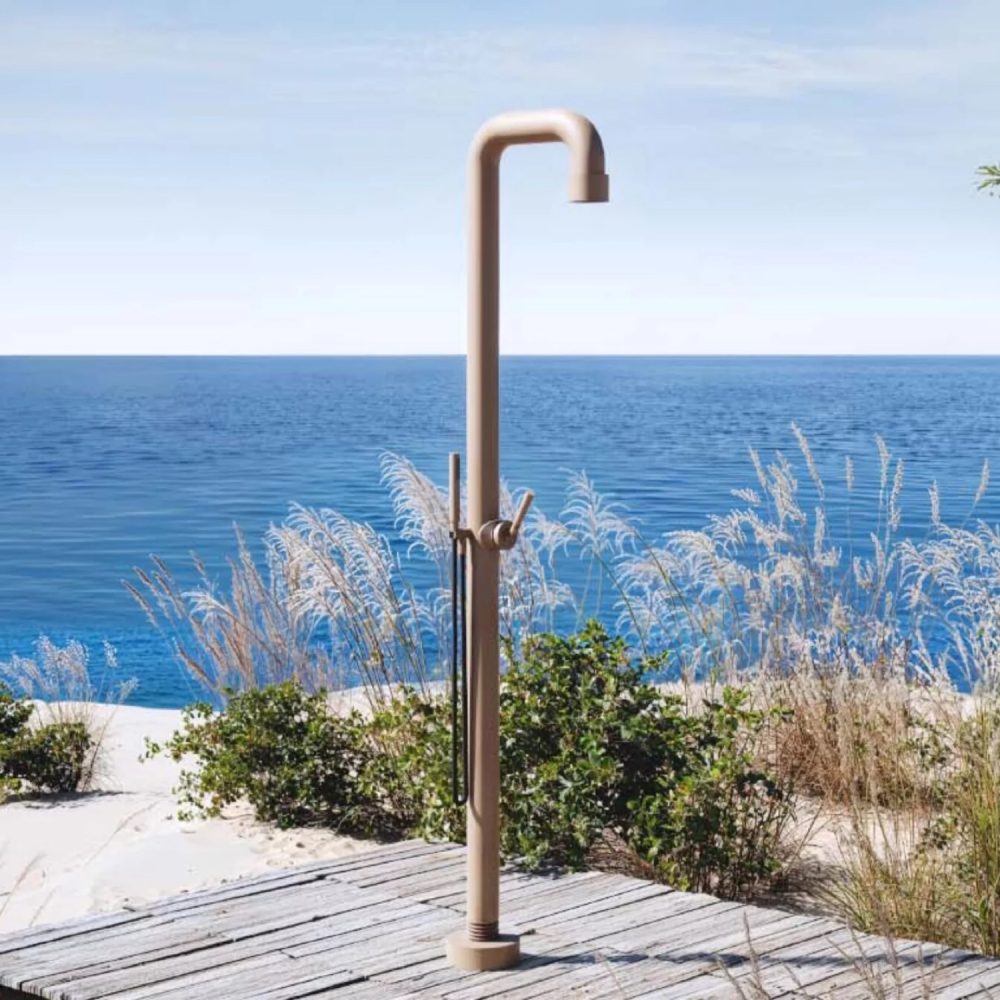 JEE-O Soho Shower 01 Freestanding Indoor & Outdoor Shower Column – Stainless Steel