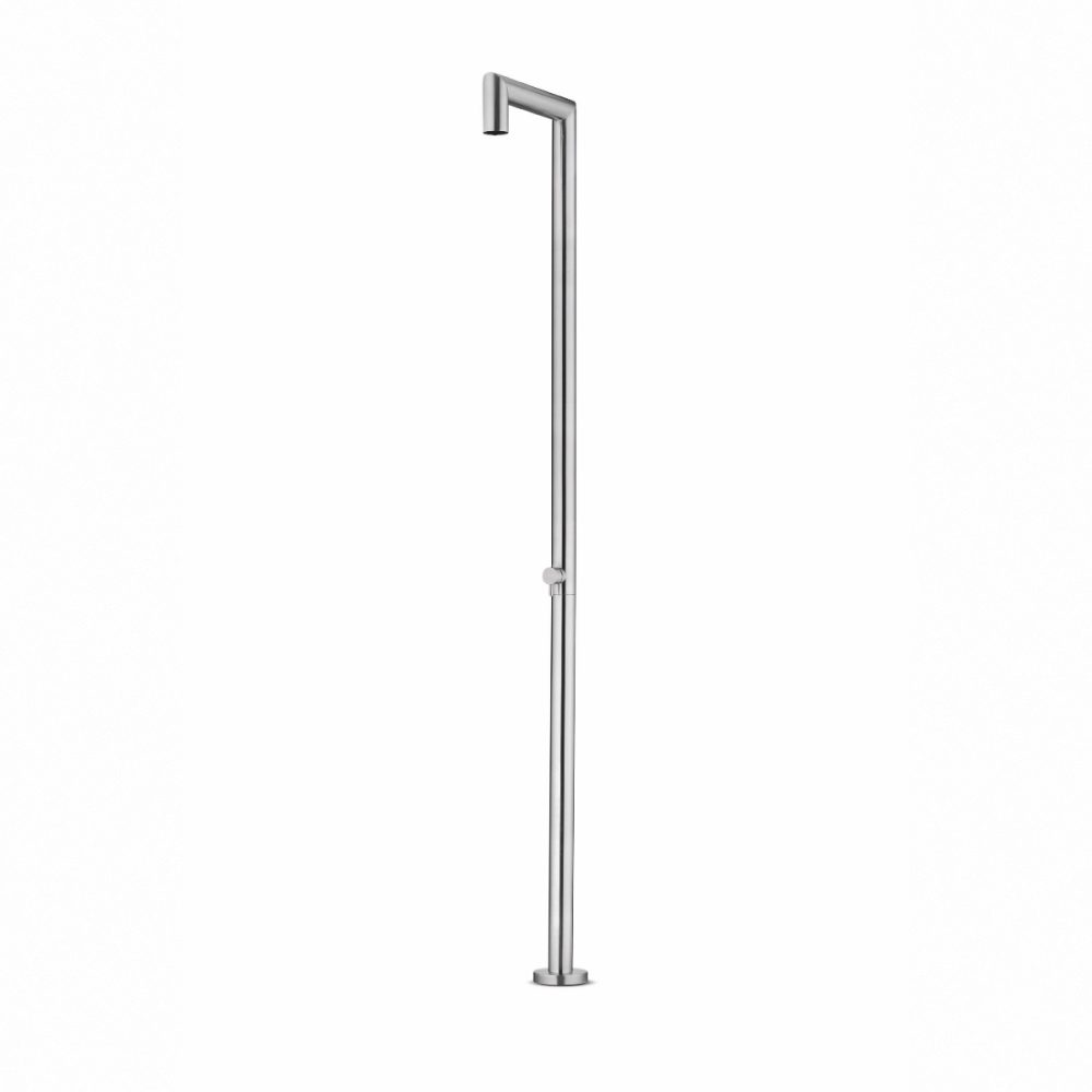 JEE-O Original Shower 04 Freestanding Indoor & Outdoor Shower Column – Brushed Stainless Steel
