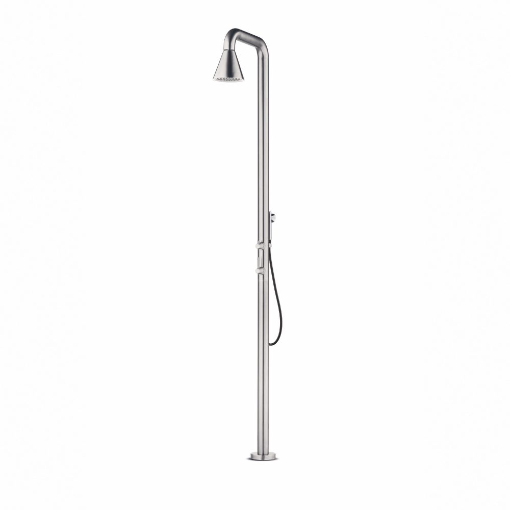 JEE-O Cone Shower 02 Freestanding Indoor & Outdoor Shower Column with Hand Shower – Stainless Steel