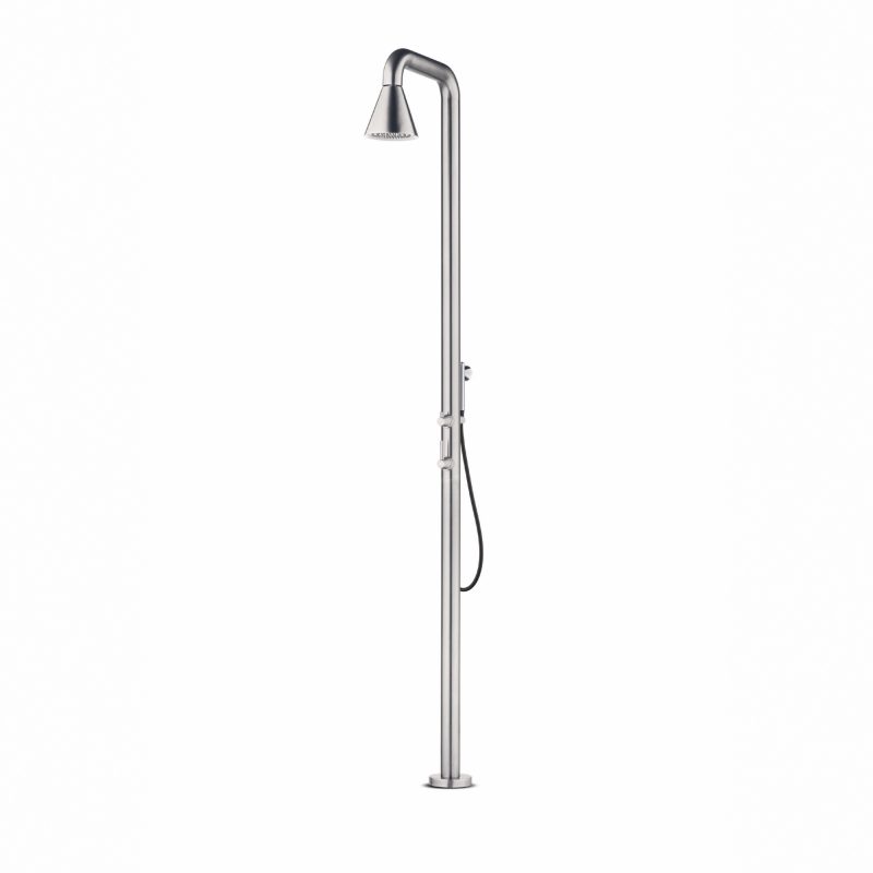JEE-O Cone Shower 02 Freestanding Indoor & Outdoor Shower Column with Hand Shower – Stainless Steel