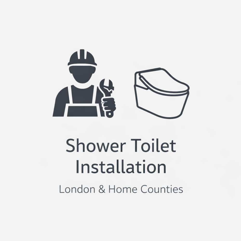 Shower Toilet Installation Service – London & Home Counties