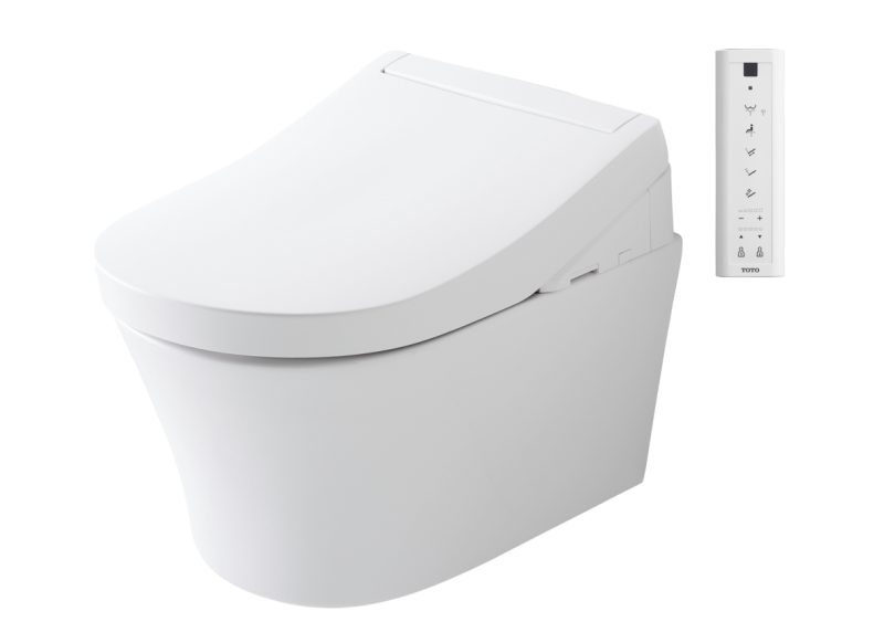 TOTO Washlet® RG Rimless Wall-Hung Toilet Set