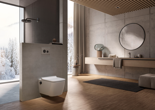 TECEneo Non-Electric Hot&Cold Water Shower Toilet